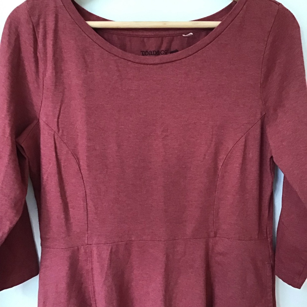 Toad & Co. Organic Cotton Faro Dress Fit & Flare - Picture 4 of 7